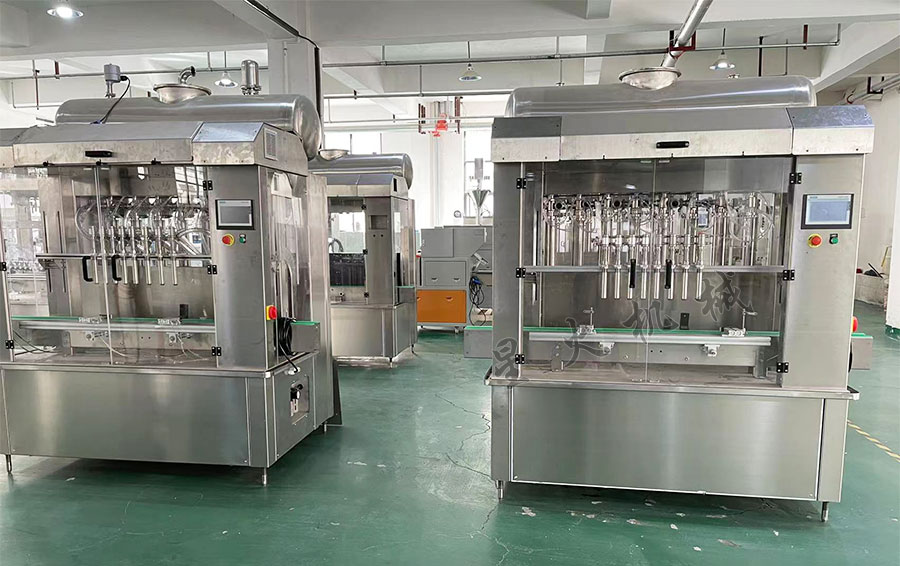 辉达娱乐灌装机设备展示