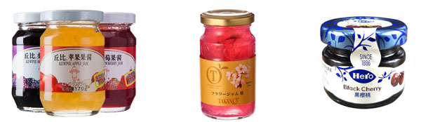 辉达娱乐草莓果酱加工生产线灌装样品
